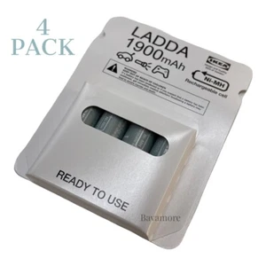 IKEA LADDA RECHARGEABLE battery, HR06 AA 1.2V 1900mAh For high-drain devices - Picture 1 of 3