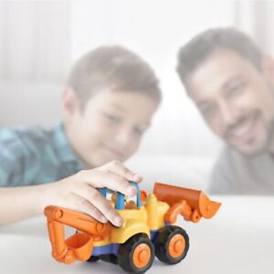Pull Back Car Toys Inertia Car Toy Construction Vehicles Toys Dump Truck Crane