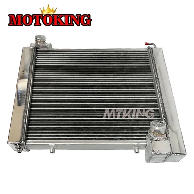 Full Aluminum Radiator For 1961-1962 62 61 Chevy Chevrolet Corvette Manual - Image 1 of 4