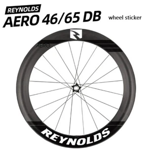 Felgenaufkleber für REYNOLDS AERO 46 / 65 DB Rennrad Fahrrad Aufkleber - Bild 1 von 4