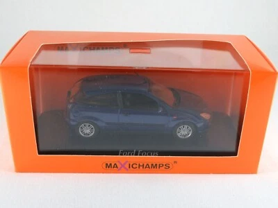 Ford Focus Mki Fase 1 1998 Blu Maxichamps 940087000 1:43 Blu Lhd Minichamps - Immagine 1 di 4