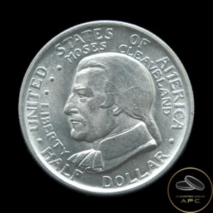 1936 Cleveland Commemorative 90% Silver Brilliant Unc BU MS+++ - Picture 1 of 2