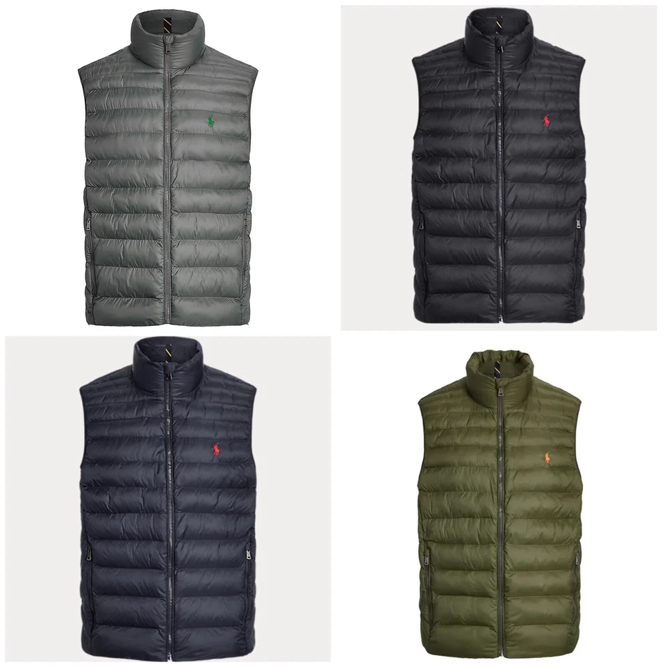 NWT Men’s Polo Ralph Lauren Packable Vest S - 2XL MSRP $198 - Image 1 of 1