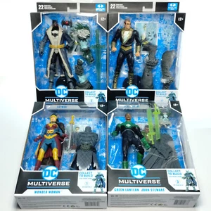 Juego de figuras de acción de 7" McFarlane DC Justice League invierno sin fin BAF Frost King - Imagen 1 de 18