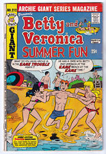 BETTY and VERONICA SUMMER FUN 212 (1973 Giant) Dan DeCarlo GGA c/a; VG+