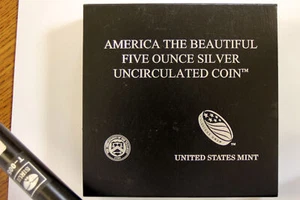 2017-P Effigy Mounds America the Beautiful Five Oz Silver Uncirculated (NUM4367) - Picture 1 of 5