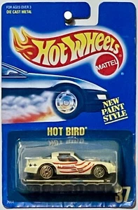 Hot Wheels #37 Hot Bird con forma de punto de velocidad en ampolla - Imagen 1 de 6