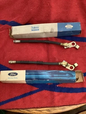 Manguera de freno delantera derecha/izquierda Ford Galaxie 500 XL 1966 C6AZ-2A420-G como nueva de lote Foto 1 de 4