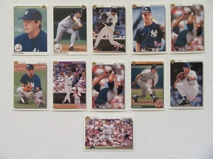 1990 & 1992 Upper Deck Yankees Lot of 11 Cards NR/MT or Better, B. Williams,Howe - Picture 1 of 2