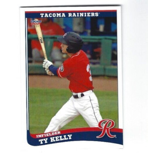 2021 Tacoma Rainiers (Triple A-Seattle Mariners) Ty Kelly