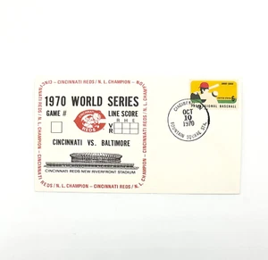 ⚾️ Cincinnati Reds 1970 World Series Stamped/Postmarked Commemorative Envelope - Picture 1 of 5