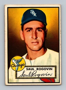 1952 Topps #159 Saul Rogovin Rookie VG-VGEX Vintage Baseball Card - Picture 1 of 2