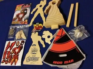Lowe's Build and Grow Marvel Avengers Iron Man 2016 kit de madera con parche nuevo - Imagen 1 de 5