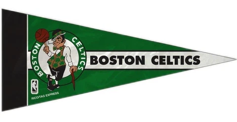 Boston Celtics 4" x 9" Mini Pennant 8 Piece Set [NEW] NBA Wall Banner Sign Flag Cover