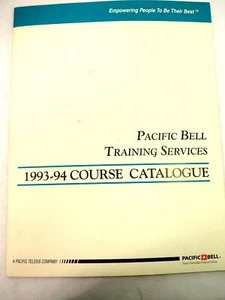 Pacific Bell Training Services 1993-94 Kurskatalog - Bild 1 von 10