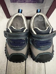 Pediped Franklin Navy Baby Boy Shoes US Size 6-12 Months - Picture 1 of 5