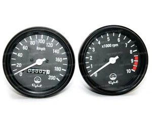 For Yamaha Rd350 Speedometer & Tachometer Set Rpm Meter Cluster Rd250 Rd400 - Bild 1 von 6