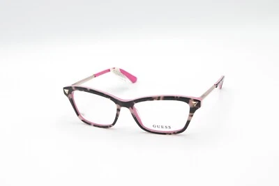 GUESS GU2797 074 Pink Tortoise/Rose Gold  52-15-140 Eyeglass Frames T42 - Image 1 of 4