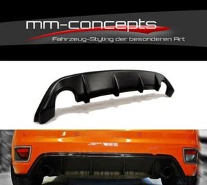 CUP Diffusor Heckansatz SCHWARZ für Ford Focus ST MK2 Stoßstange RS Heckschürze - Bild 1 von 7
