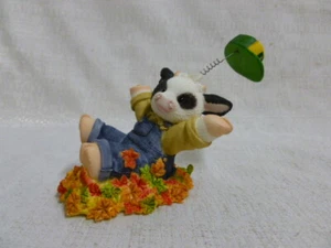Mary's Moo Moos John Deere Weeeee! Fall In Love Again Cow 725692 Figurine - Imagen 1 de 6