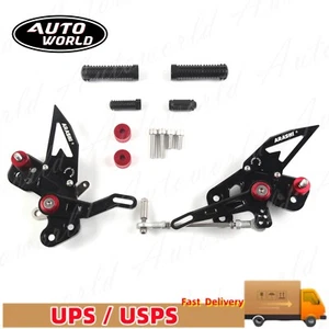 For Kawasaki Z125 Pro 2017 2018 2019 2020 2021 2022 Racing Rearset Footrest Peg - Picture 1 of 14