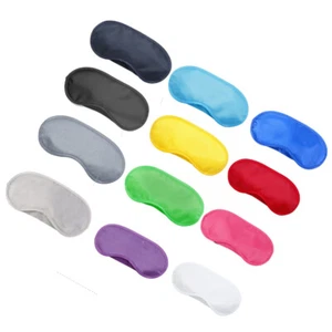 12 Pcs Goggles Reusable Eye Mask Travel Lightweight Sleep Blocking - Picture 1 of 16