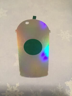 STARBUCKS ( Germany ) Frappuccino Cup 2014 Hologrphic Die-Cut Gift Card ( $0 )  - Image 1 of 2