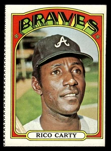 1972 Topps #740 Rico Carty - VGEX-EX(Miscut) *TedsCardShack* - Picture 1 of 2