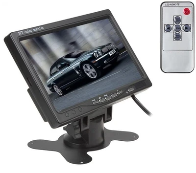 Monitor 7" TFT LCD - doppio ingresso RCA - Immagine 1 di 2