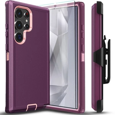For Samsung Galaxy S23 Ultra/S23/S23 Fe Case Cover Fit Otterbox Defender+ Screen - Image 1 of 4
