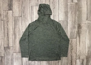 Neu mit Etikett Express Hoodie grüner Pullover für Herren Größe Large Sweatshirt Freizeit - Bild 1 von 6