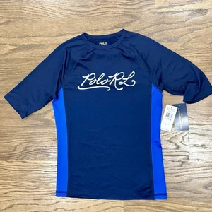 Polo Ralph Lauren Boys' UPF 50 Rash Guard - Youth Large - Picture 1 of 3