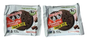 Dos (Expirado Septiembre 2025) Lenny & Larry's The Complete Cookie, 2oz Doble Chocolate - Imagen 1 de 5