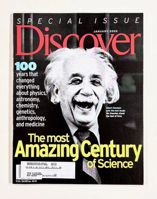 2000 Jan DISCOVER 20th Century Science History PHYSICS genetics MEDICINE more Foto 1 de 4