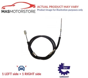 PAR DE CABLES DE FRENO DE MANO CENTRO SKV ALEMANIA 26SKV269 2 PIEZAS P NUEVO OE REPUESTO - Imagen 1 de 8