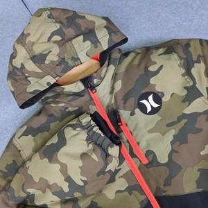Hurley Snowboarding Jacket Size Large (13-15) Camouflage Thick Puffer Jacket - Picture 1 of 12