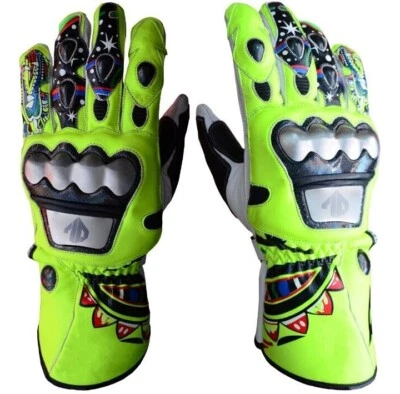 Duke Leathers Motorbike Racing Gloves Motorcycle Cowhide Leather Gloves - Image 1 of 3