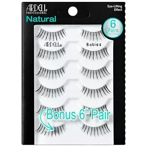 6 Paar Ardell Babys Natural Multipack Falsche Wimpern - Bild 1 von 1