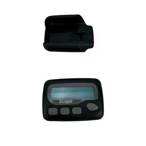 Scope GEO 40A8M Range Programmable Pager Beeper 454-460MHz w/ Case Holster - Imagen 1 de 4