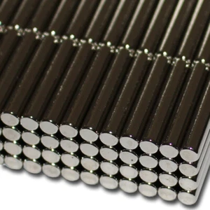 10 NEODYM STAB MAGNETE D4x25 mm N50 SCHEIBEN 1,4 KG MODELLBAU BASTELN RUND - Bild 1 von 2