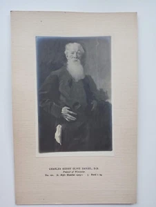 Charles Henry Olive Daniel - Original 1919 photo Print - Picture 1 of 1