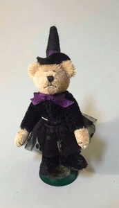 BOYDS OSO BRUJA, Colección de osos Mohair, Mini oso en traje de bruja, oso pequeño - Imagen 1 de 6