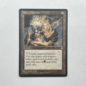 Magic The Gathering MTG Nacre Talisman - Ice Age - VG Authentic & Official - Picture 1 of 2