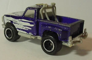 1982 Matchbox PURPLE FORD F-150 FLARE SIDE PICKUP 1:76 - Picture 1 of 6