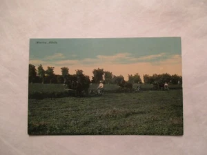 Mowing Alfalfa Agriculture Farming Postcard - Picture 1 of 2