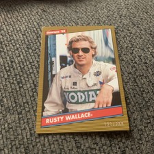 2019 Rusty Wallace Donruss Gold Parallel S/N 299 Card #156