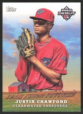 2023 Topps Pro Debut Farm Fresh Futures Justin Crawford #FF-10