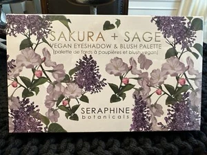 SAKURA + SAGE Vegan Eyeshadow & Blush Pallette/NEW/MSRP $45.00/FULL SIZE - Picture 1 of 3
