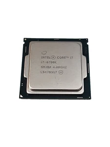 Processeur CPU Intel Core i7-6700K SR2BR 4 cœurs, 4,00 GHz, cache 8 Mo, LGA1151 - Photo 1/2