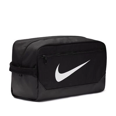 Nike Brasilia Shoe Bag DM3982 11L - Durable Gym Gear Storage, Top Zip